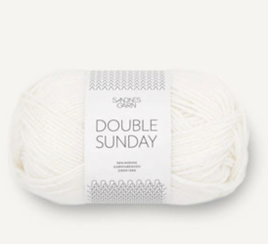 DOUBLE SUNDAY - SANDNES GARN