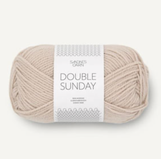 DOUBLE SUNDAY - SANDNES GARN