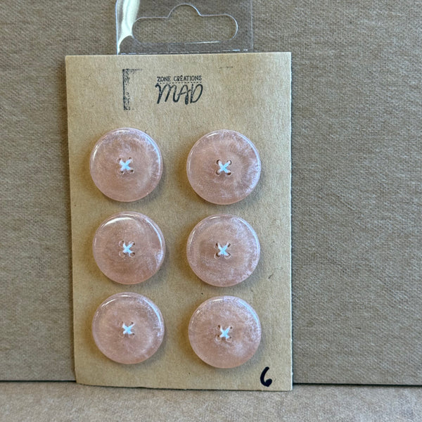 BOUTONS ZONE CRÉATIONS MAD 25 MM
