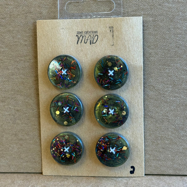 BOUTONS ZONE CRÉATIONS MAD 25 MM