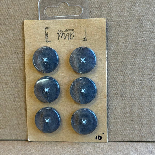 BOUTONS ZONE CRÉATIONS MAD 25 MM