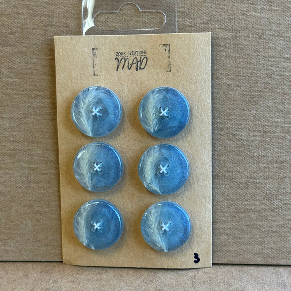 BOUTONS ZONE CRÉATIONS MAD 25 MM