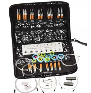 Ensemble d'aiguilles interchangeables Chiaogoo en Bambou (4 ‘’, 10 cm)