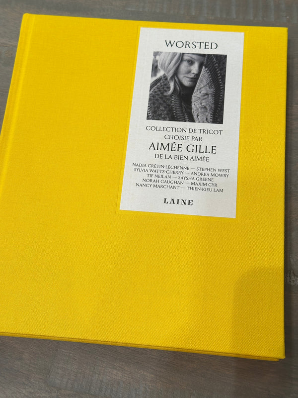 WORSTED COLLECTION DE TRICOT PAR AIMÉE GILLE