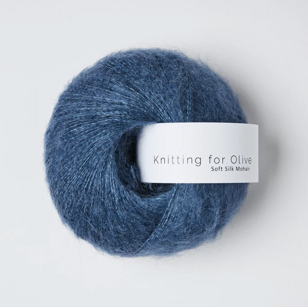SOFT SILK MOHAIR   -KNITTING FOR OLIVE-