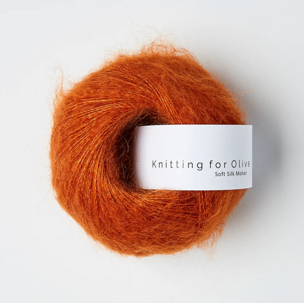 SOFT SILK MOHAIR   -KNITTING FOR OLIVE-