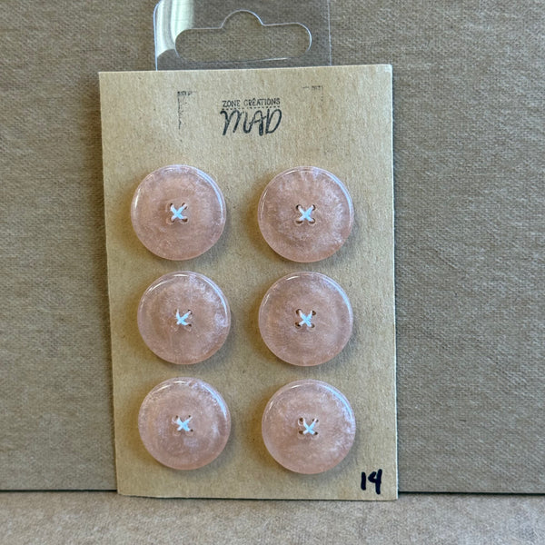BOUTONS ZONE CRÉATIONS MAD 25 MM