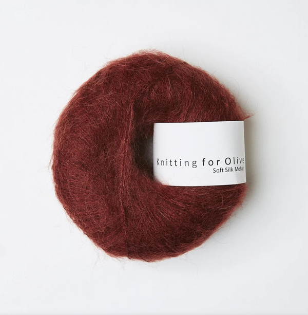 SOFT SILK MOHAIR   -KNITTING FOR OLIVE-