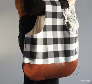 SAC BUFFALO PLAID -JÉSABELLE B.-