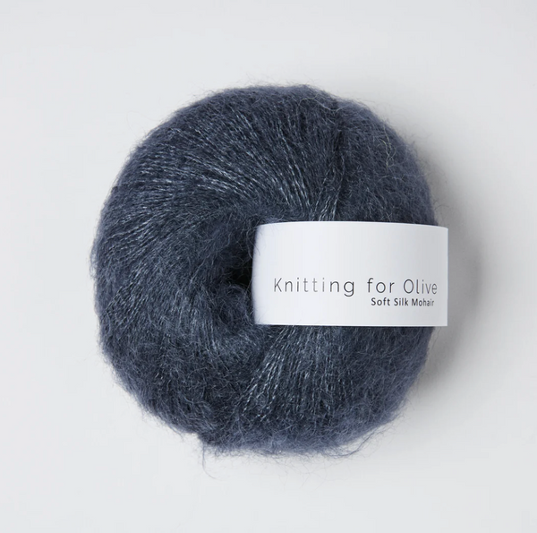 SOFT SILK MOHAIR   -KNITTING FOR OLIVE-
