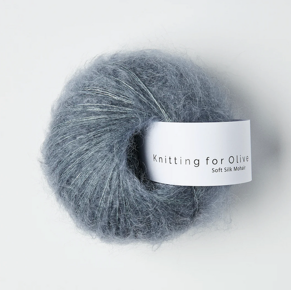 SOFT SILK MOHAIR   -KNITTING FOR OLIVE-