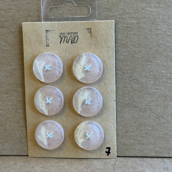 BOUTONS ZONE CRÉATIONS MAD 25 MM