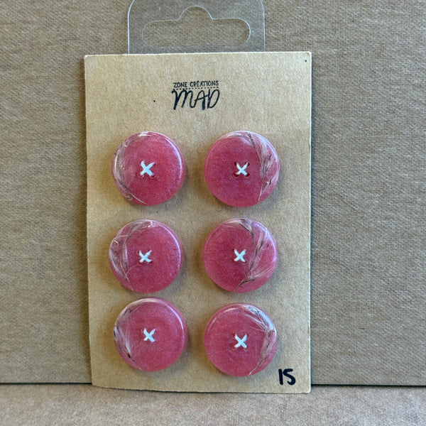 BOUTONS ZONE CRÉATIONS MAD 25 MM