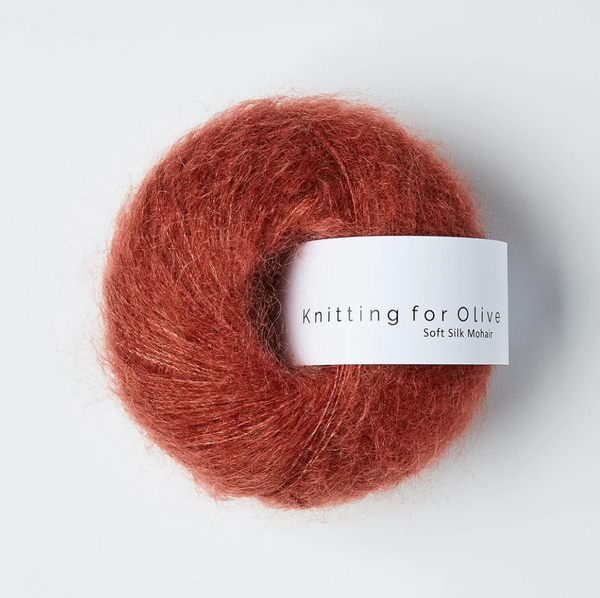 SOFT SILK MOHAIR   -KNITTING FOR OLIVE-