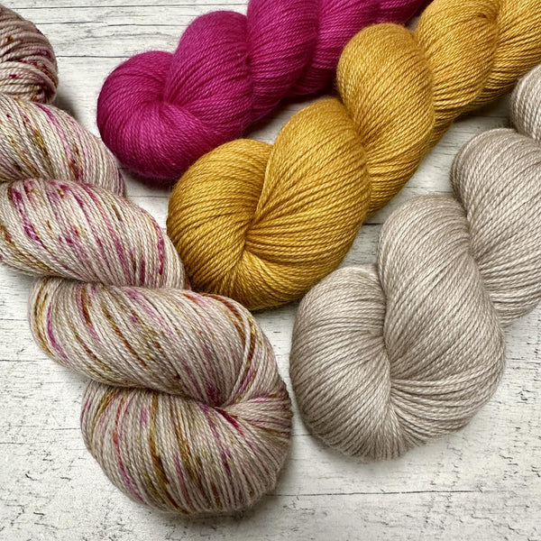 Fraîcheur de l'Aster (Worsted)