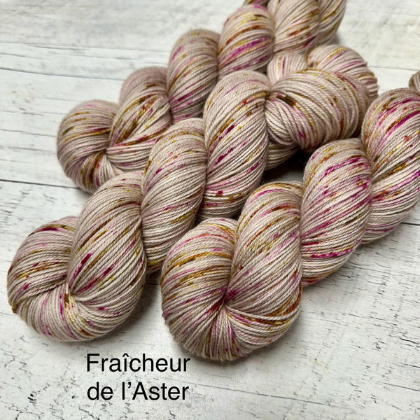 Fraîcheur de l'Aster (Worsted)