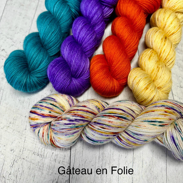 Gâteau en Folie (Worsted)