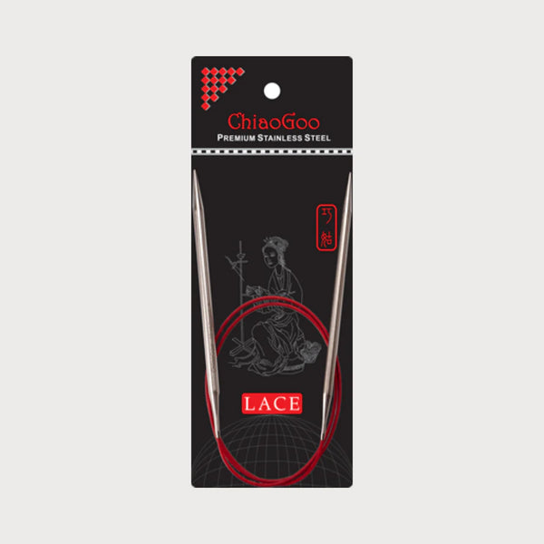 Aiguilles fixes Chiaogoo 32 po/80 cm ( acier inoxydable )