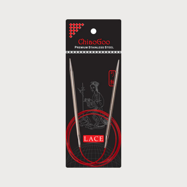 Aiguilles fixes Chiaogoo 47 po/120 cm ( acier inoxydable )