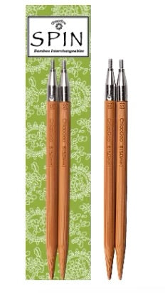 Aiguilles Chiaogoo interchangeables bambou 5 po (13 cm)