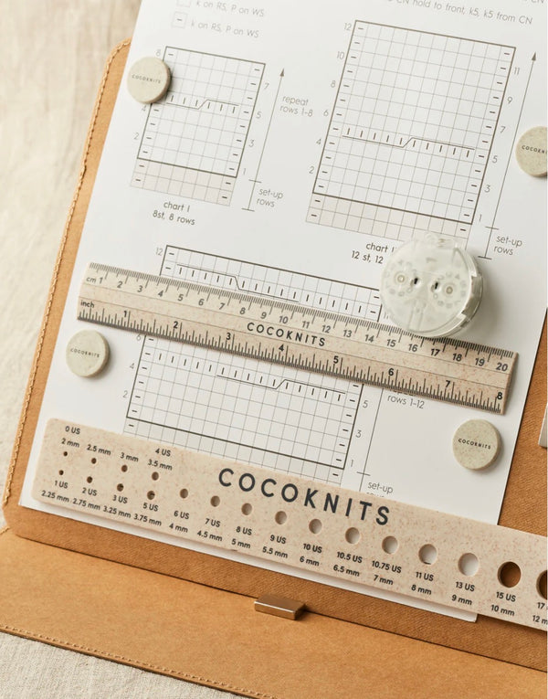 Règle et gauge cocoknits
