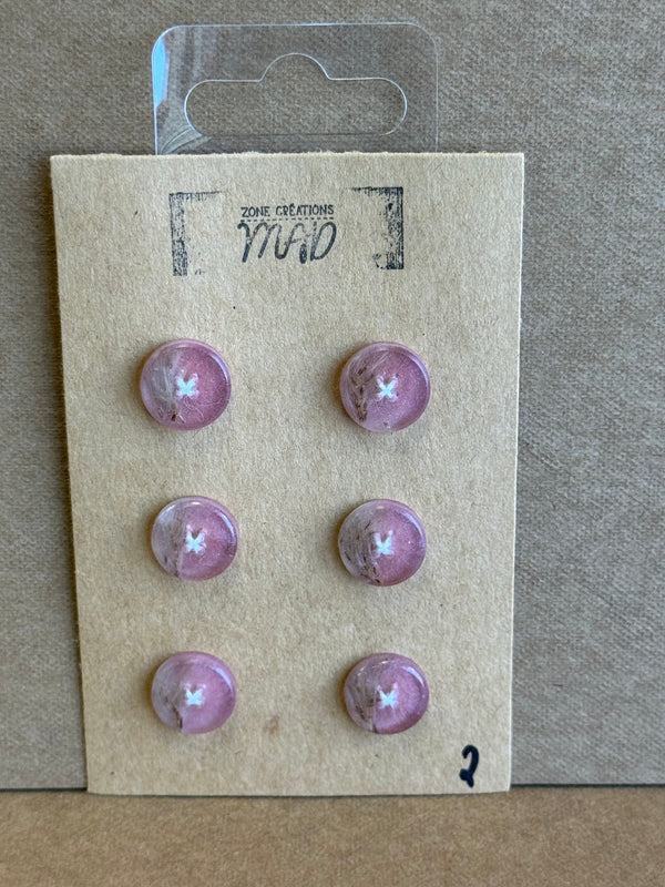 BOUTONS ZONE CRÉATIONS MAD 15 MM
