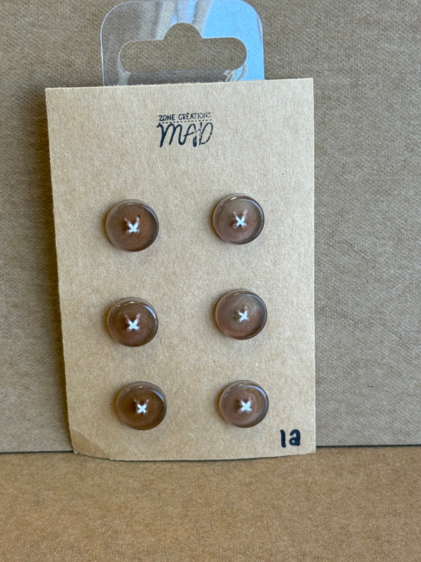 BOUTONS ZONE CRÉATIONS MAD 15 MM