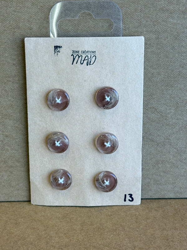 BOUTONS ZONE CRÉATIONS MAD 15 MM