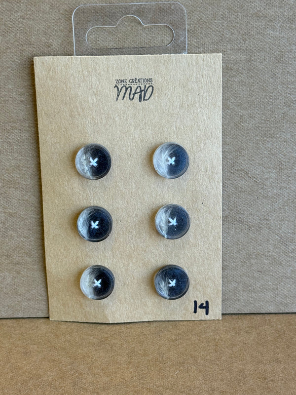 BOUTONS ZONE CRÉATIONS MAD 15 MM