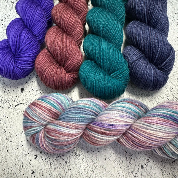 Mauve électrique (Worsted)