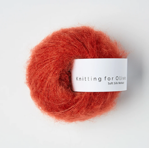 SOFT SILK MOHAIR   -KNITTING FOR OLIVE-