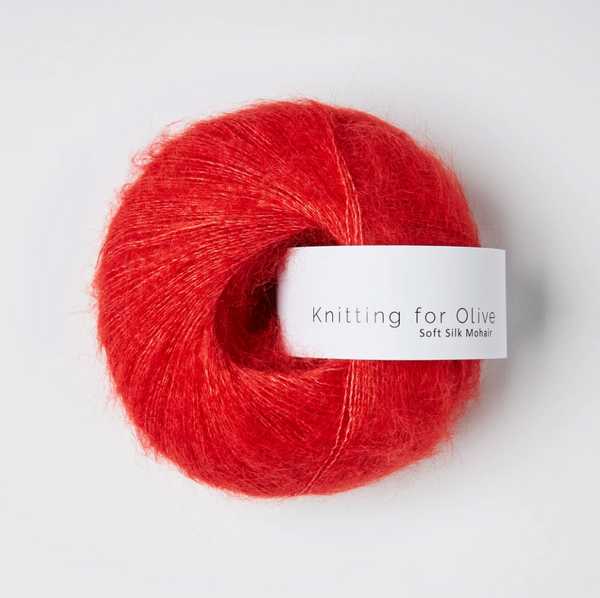 SOFT SILK MOHAIR   -KNITTING FOR OLIVE-