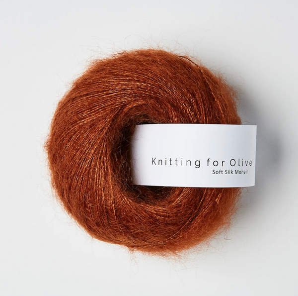 SOFT SILK MOHAIR   -KNITTING FOR OLIVE-