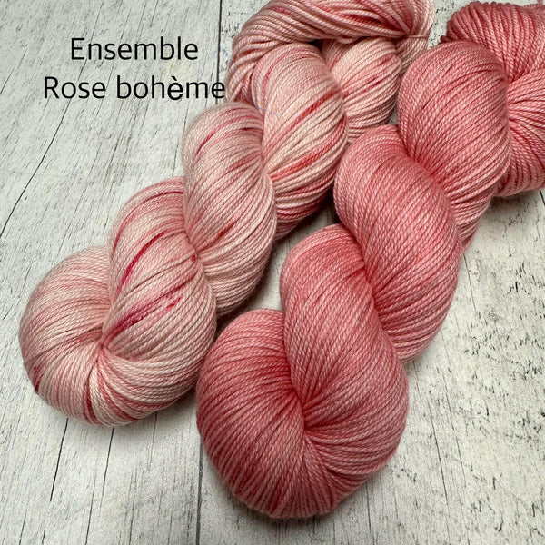 Rose Boléro (Worsted)