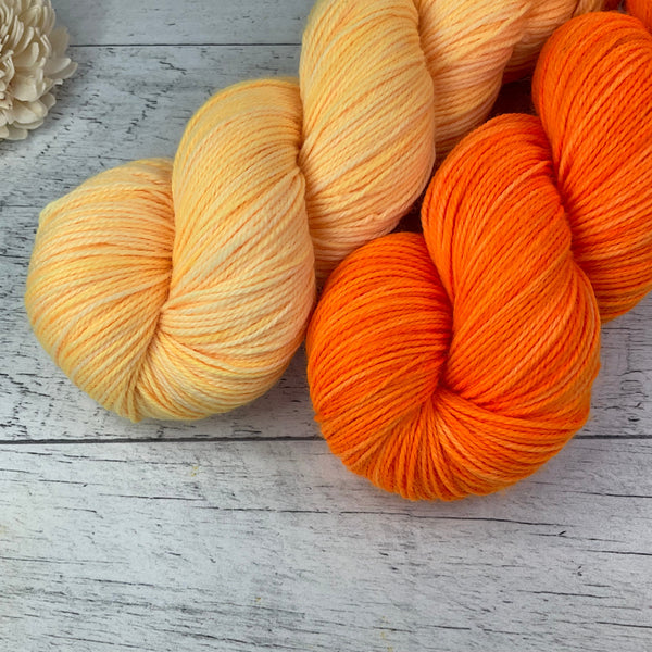 Bébé Orange Fluo (Worsted)