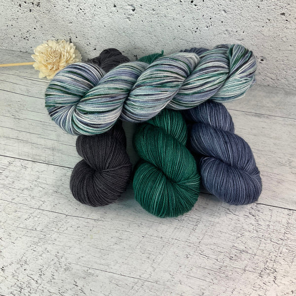 Galet Bleu-Vert (Worsted)